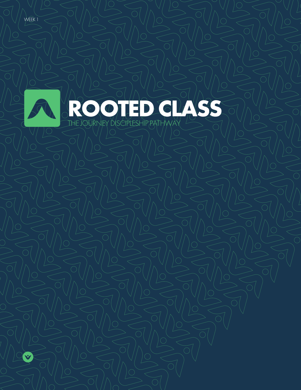 Rooted class booklet cover