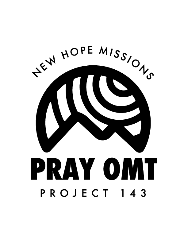 New Hope Missions Pray OMT Project 143 logo