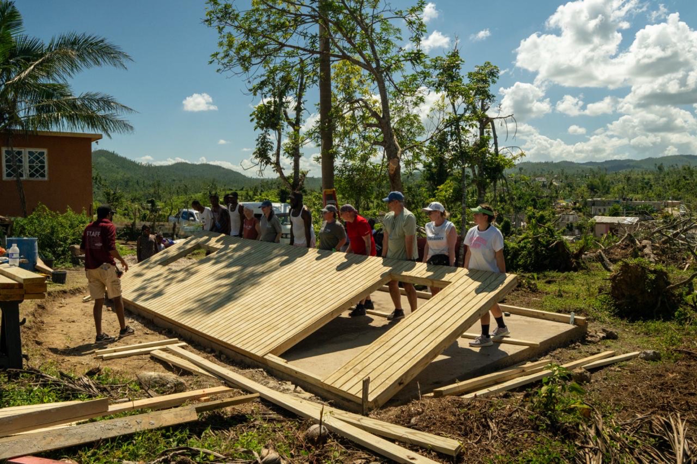 New Hope mission team serving with international partners