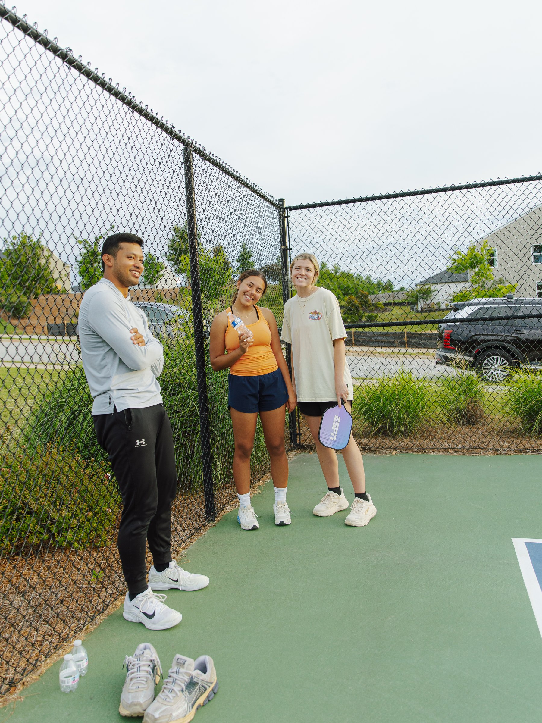Young adults connecting in community at New Hope