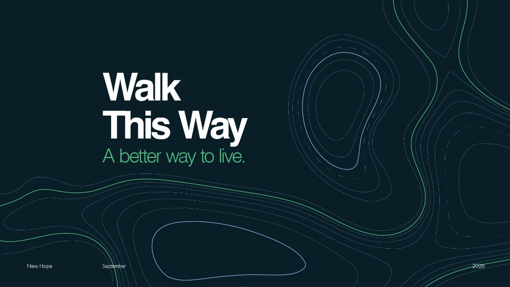 Walk This Way sermon series artwork